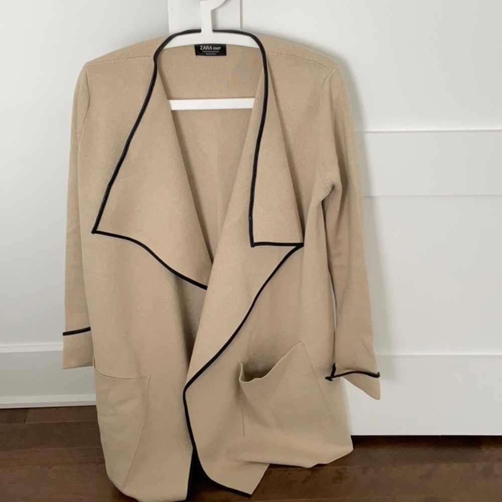 Zara Open Front Cardigan